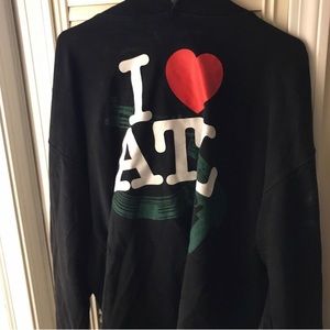 Vlone hoodie Cleaning closet